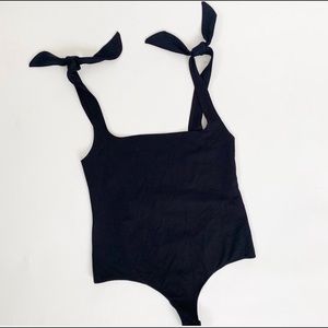 NWT Free People Low Back Bodysuit